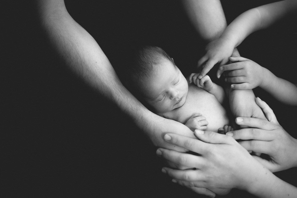 Cambridge Newborn Photographer | Nina and Emily | Pure Sisters Love