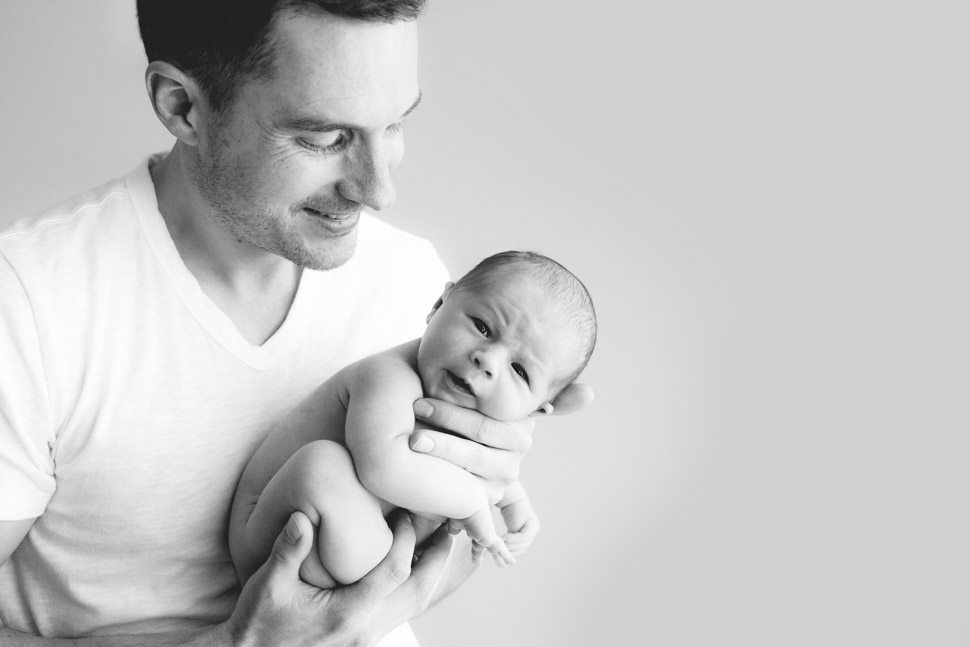 Newborn Photography Cambourne Cambridge | Jamie and his little family