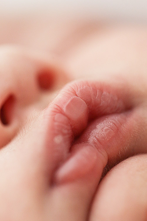 newborn baby lips photo